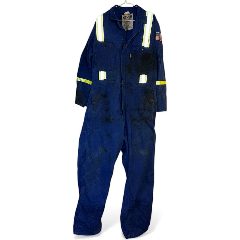 Crude FR Westex UltraSoft Flame Resistant Coveralls - NFPA 2112 - Size L